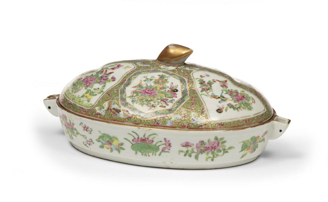 Chinese Export Famille Rose Porcelain Patter (1 of 3)