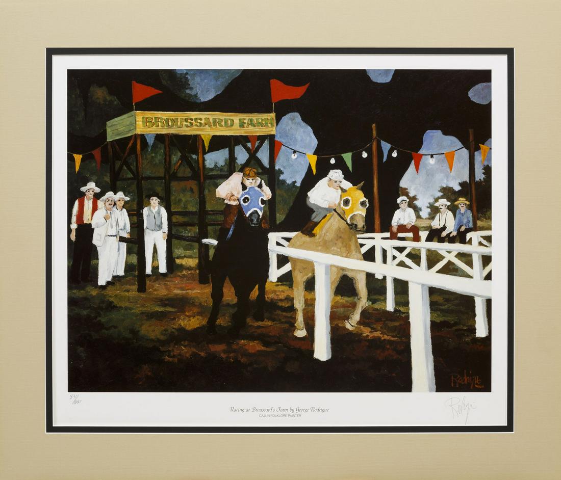 George Rodrigue (American/Louisiana, 1944-2013) (1 of 4)