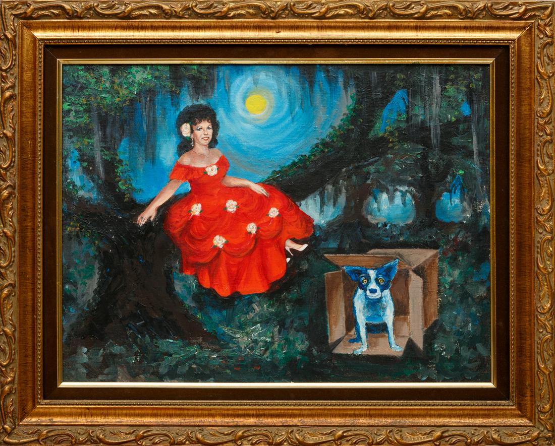 Manner of George Rodrigue (American/Louisiana) (1 of 4)