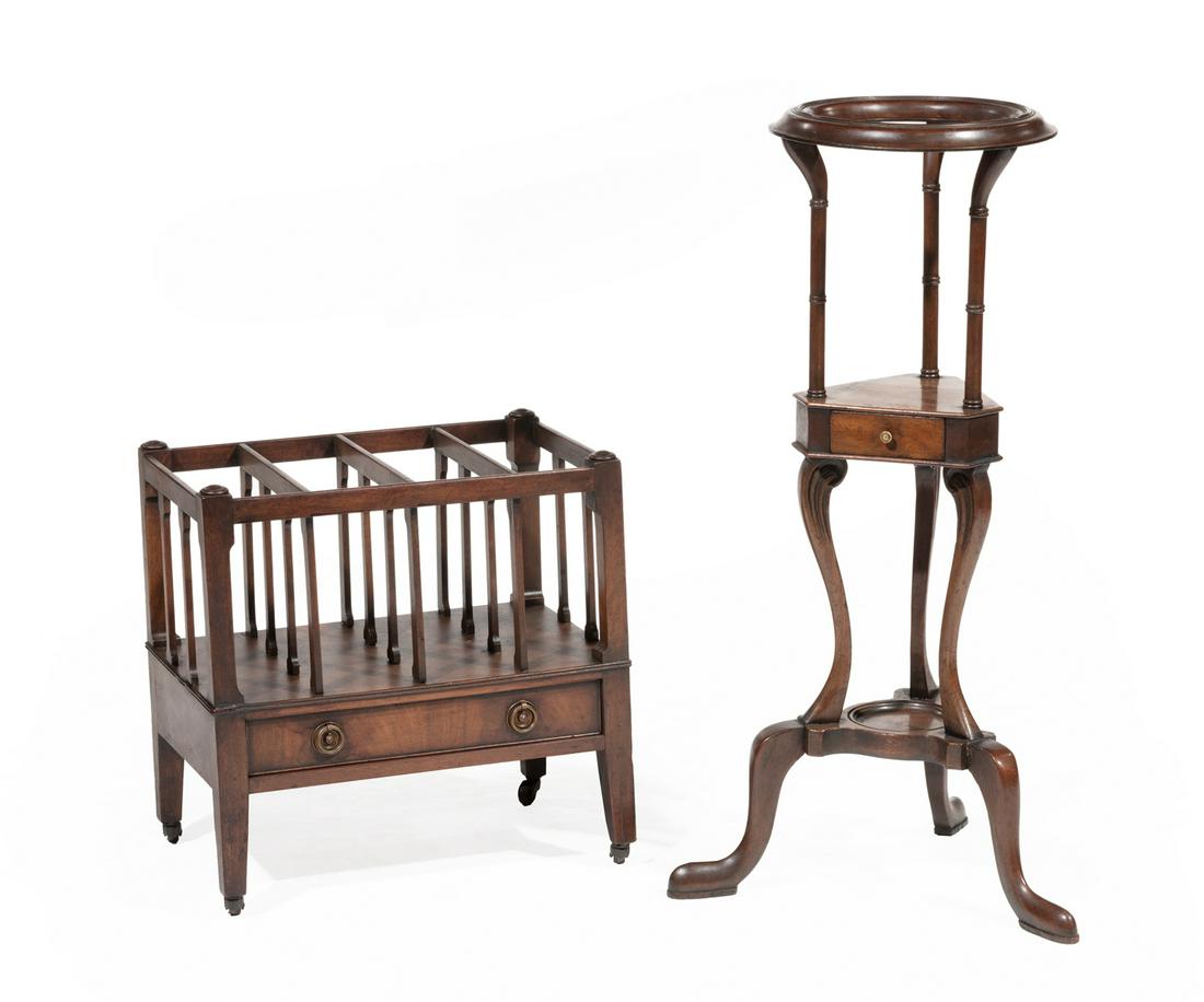 Regency Mahogany Basin Stand and Canterbury (1 of 4)