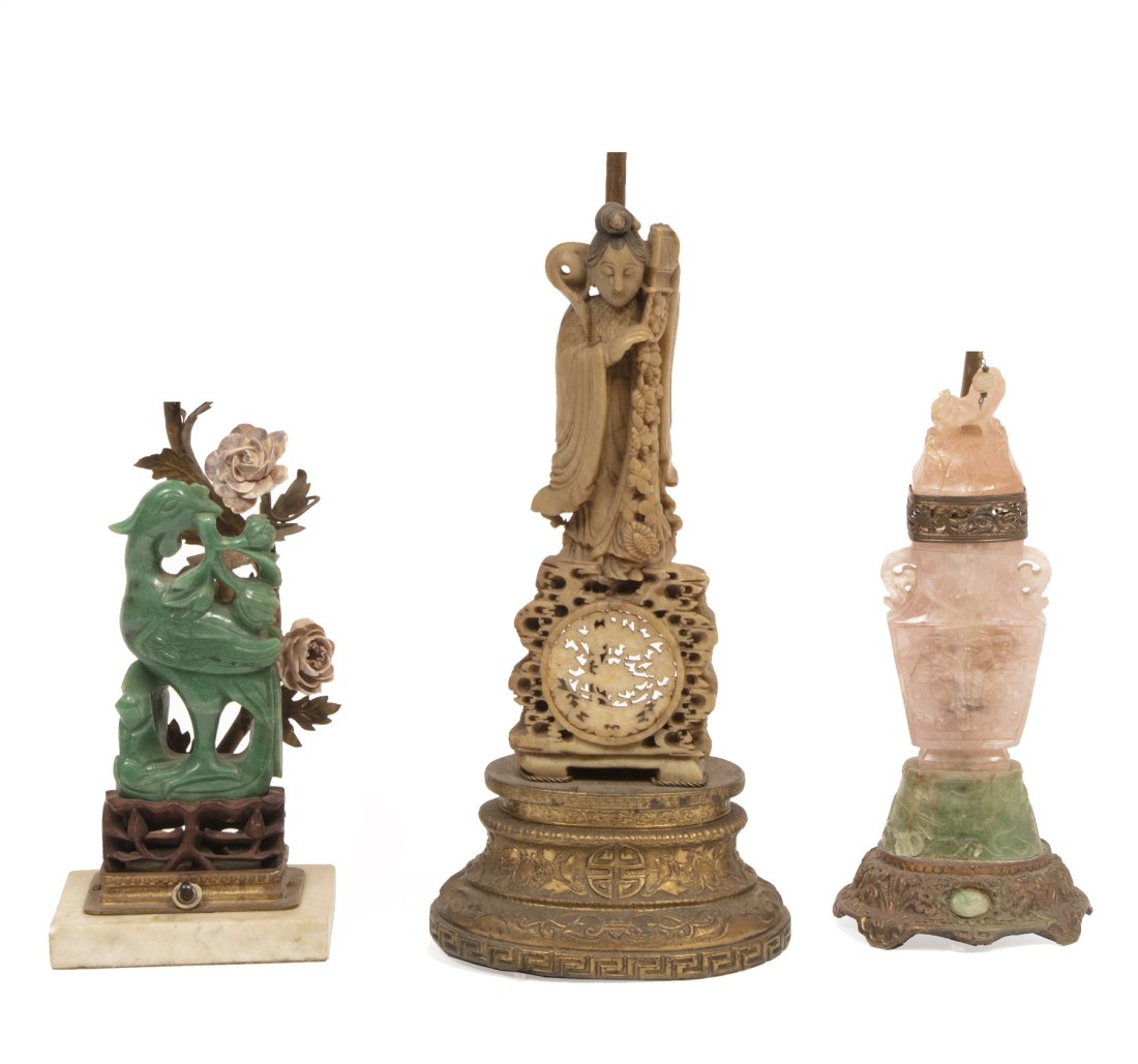 Three Chinese Hard and Soft Stone Objects (1 of 6)