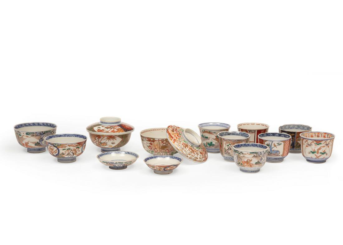 Japanese Imari Porcelain Tableware (1 of 4)