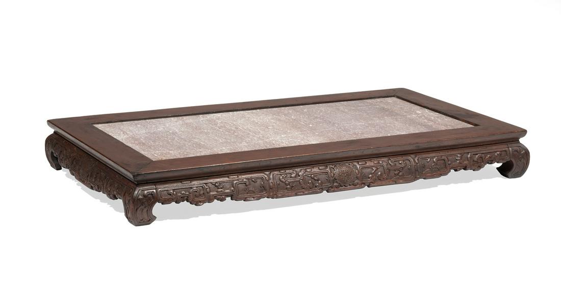 Chinese Hardwood Low Table (1 of 4)