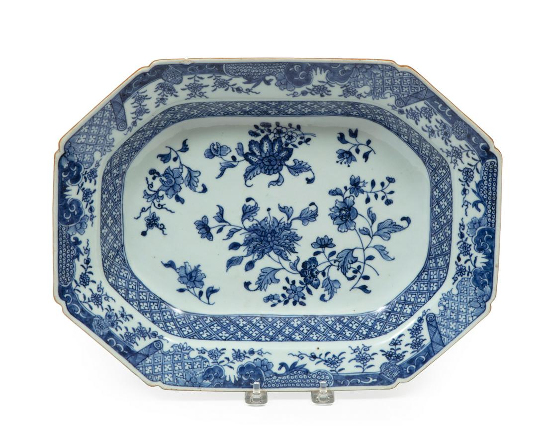 Chinese Export Porcelain Deep Dish Platter (1 of 4)