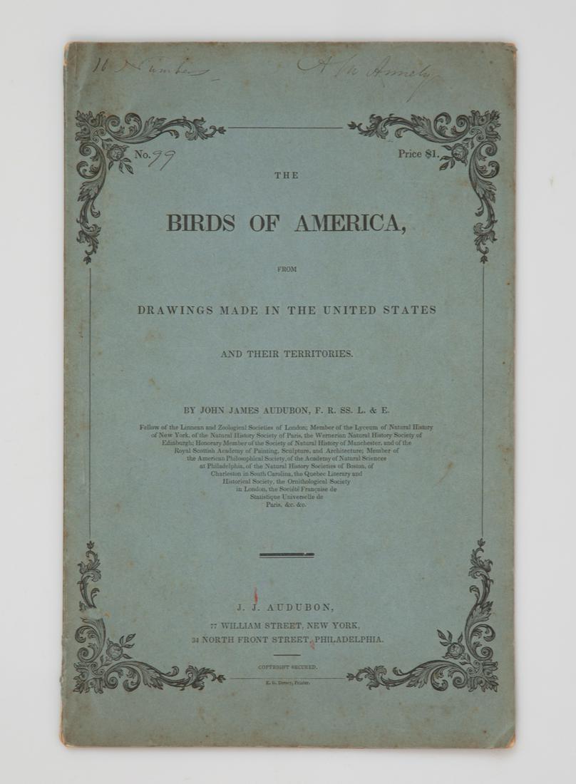 John James Audubon (American, 1785-1851) (1 of 3)