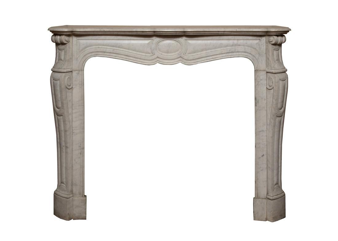 Carved Marble Mantel (1 of 1)