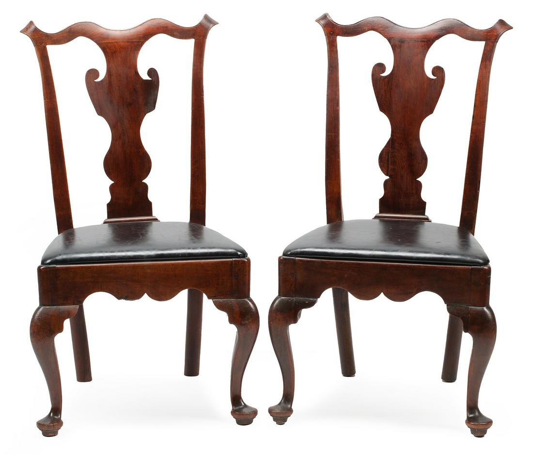 George II Mahogany Side Chairs (1 of 4)