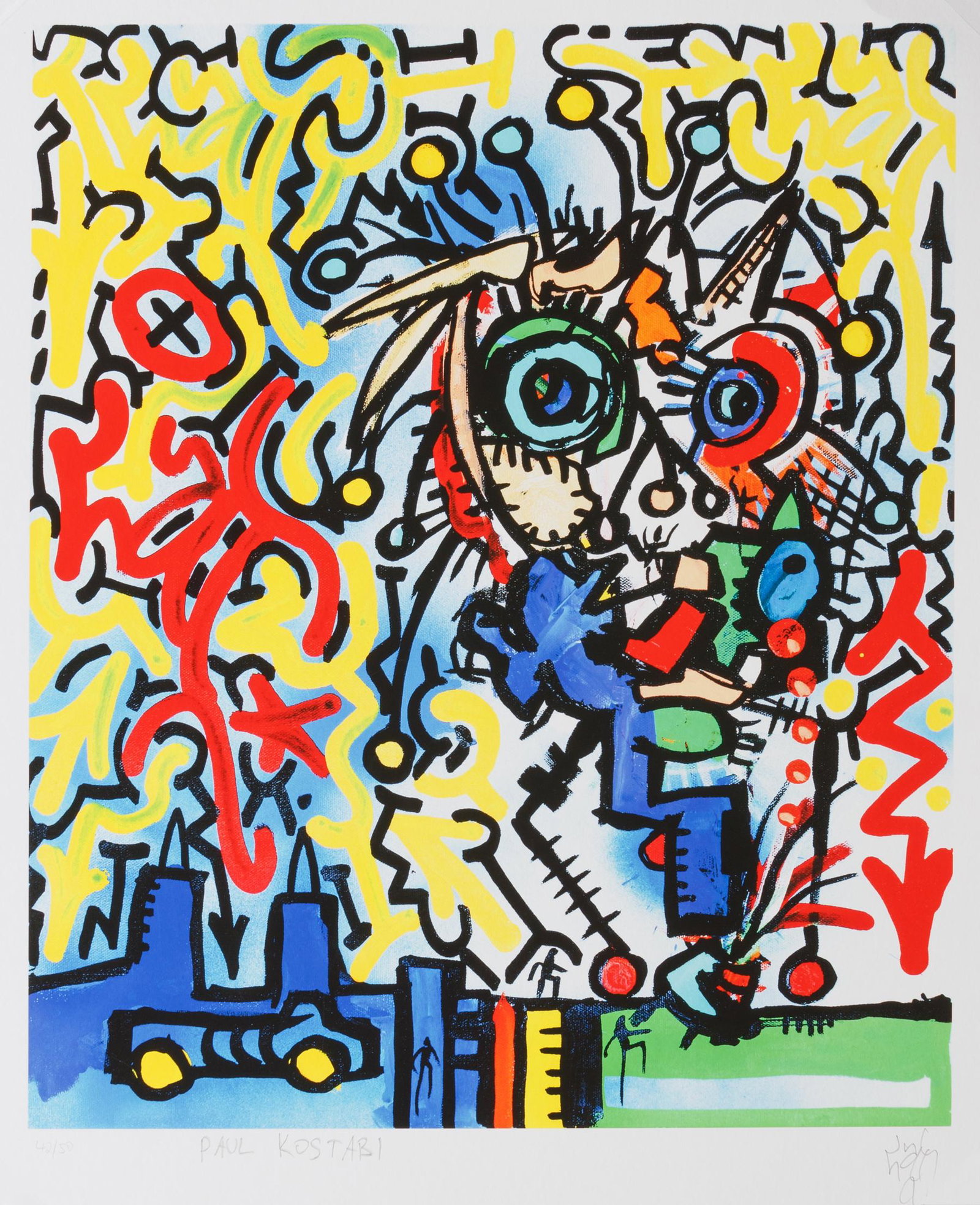 LA II and Paul Kostabi (1 of 2)