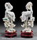 0456: Chinese Jadeite 'Long-Life' Crane & Pine Groups