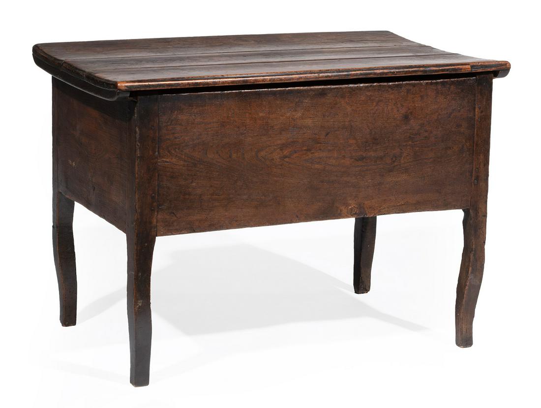 French Provincial Carved Oak Dough Bin (1 of 4)