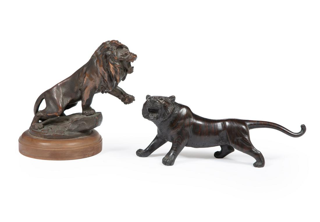 Two Bronze Animalier Figures (1 of 2)