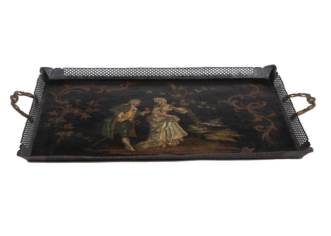 George III Tole Peinte Tray (1 of 2)
