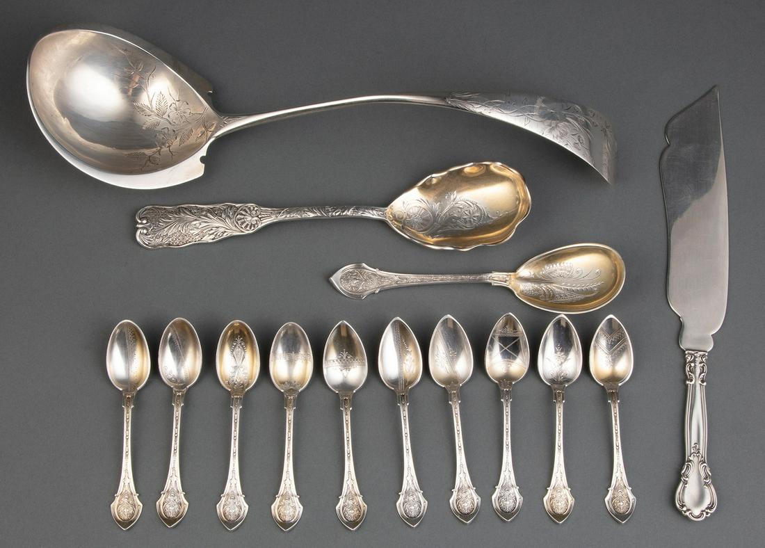 American Victorian Sterling Silver Flatware (1 of 3)