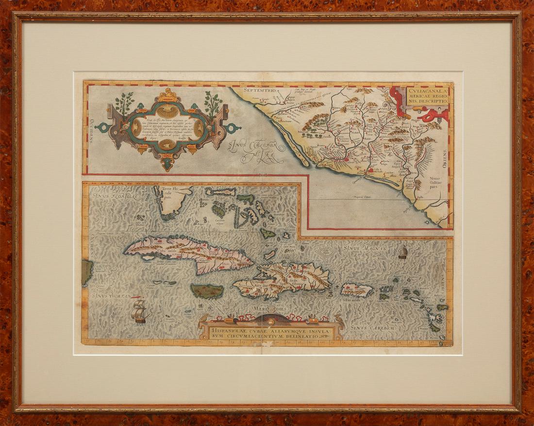 Antique Map of Hispaniola (1 of 2)