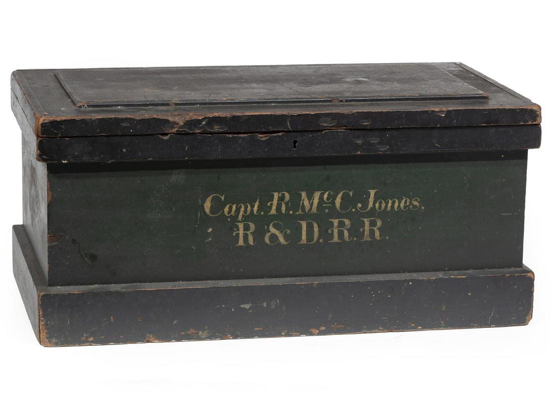 American Painted Pine Campaign Trunk (1 of 3)