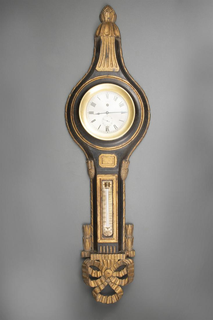 Carved, Gilt, Ebonized Clock Compendium (1 of 1)