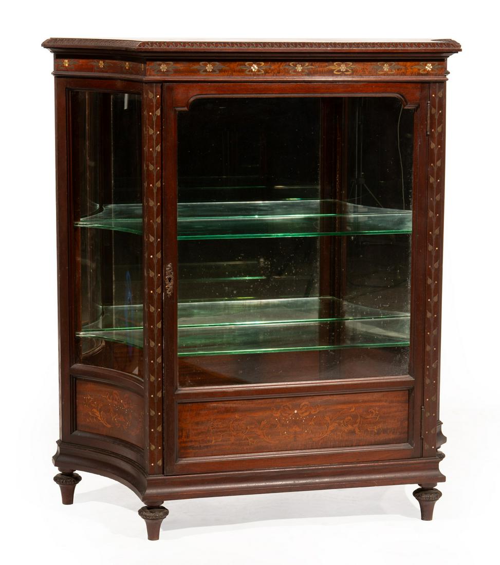 American Renaissance Mahogany Vitrine (1 of 4)