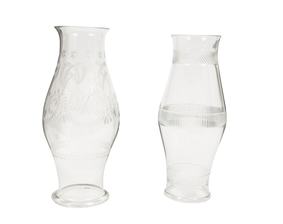 Two Glass Hurricane Shades (1 of 1)