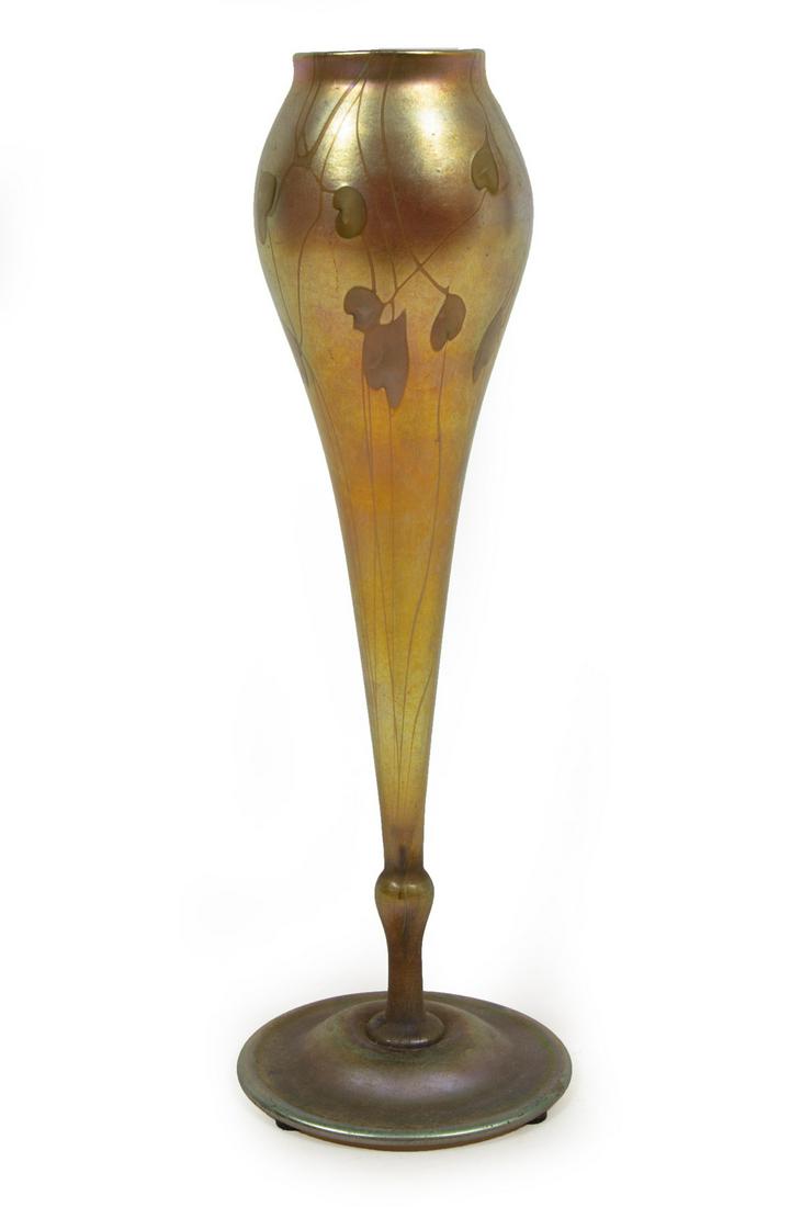 Tiffany Favrile Glass Vase (1 of 3)