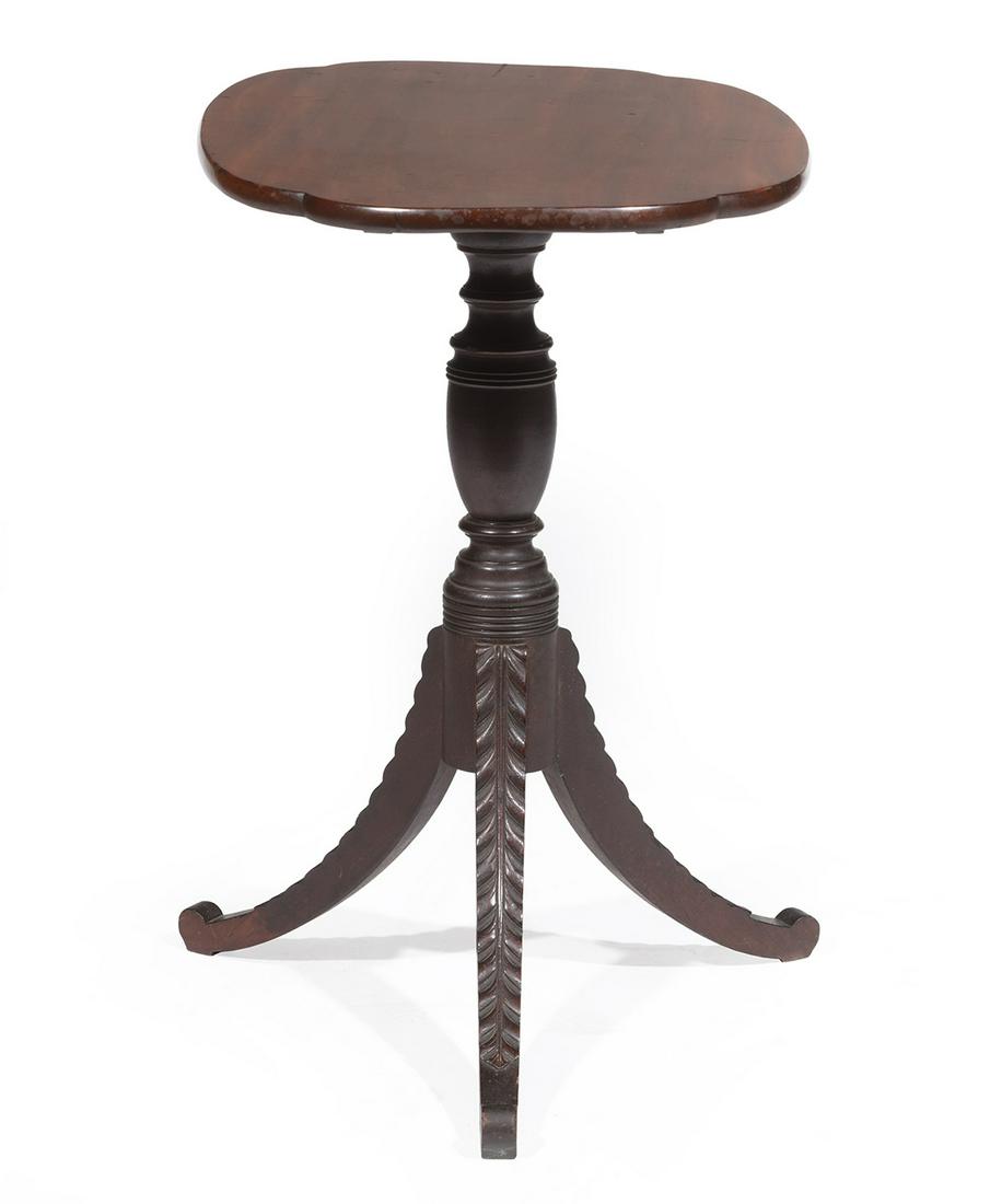 American Classical Mahogany Tilt-Top Candlestand (1 of 3)