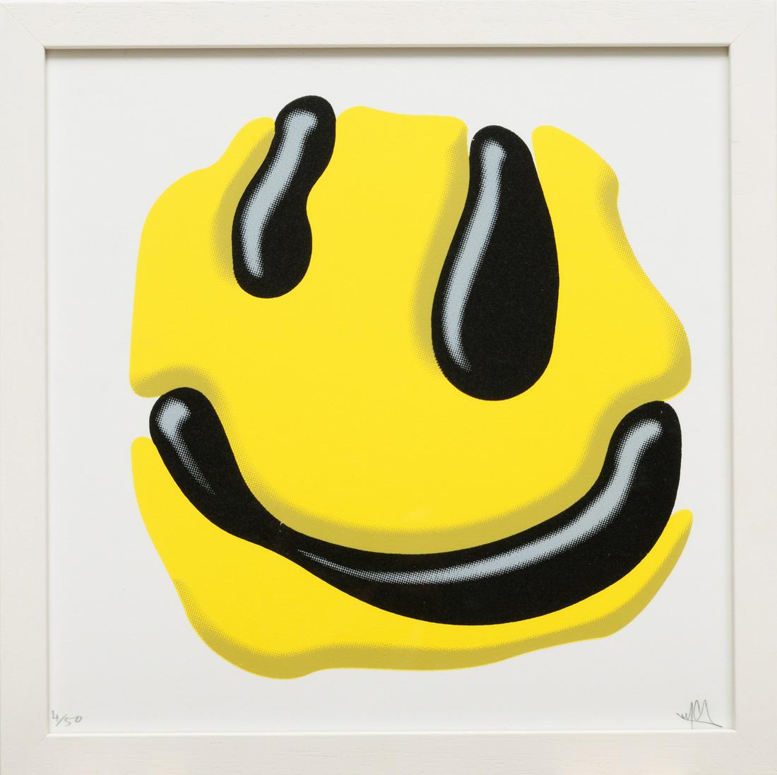 RYCA (Ryan Callanan) (British, b. 1981): RYCA (Ryan Callanan) (British, b. 1981), "Acid Box", 2022, portfolio of 6 silkscreens with original box, each print pencil-signed and numbered "4/50" lower margin, box signed, dated and numbered "4/50