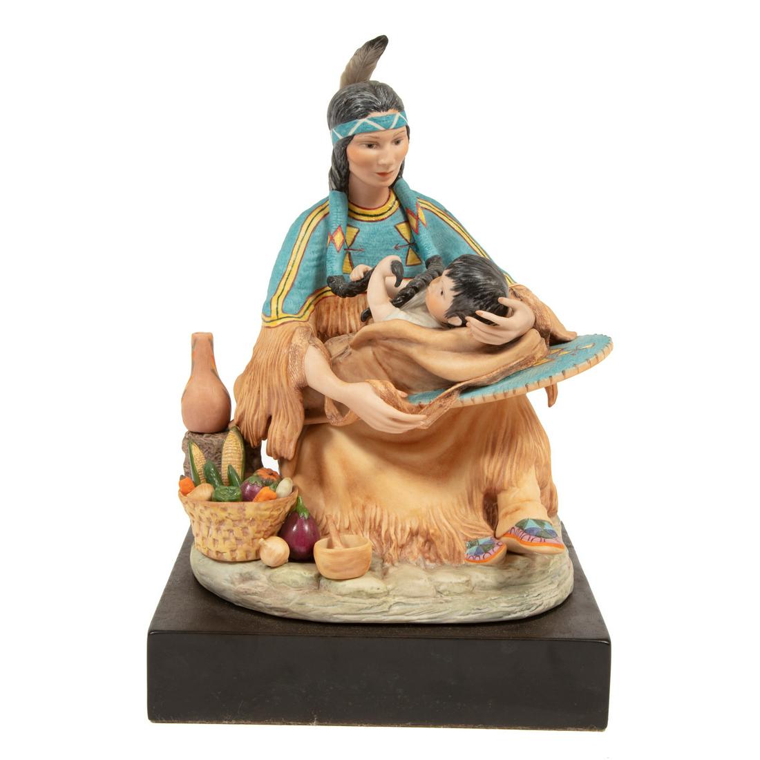Cybis Porcelain Figure of Shoshone "Sacajawea" (1 of 3)