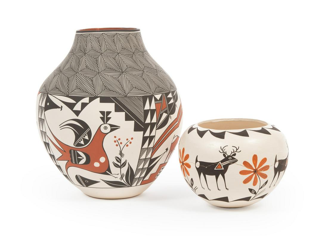 Two Acoma Painted Pots (1 of 4)