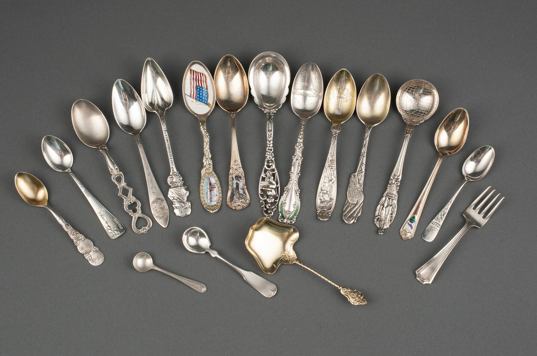 Sterling Silver Souvenir Spoons and Flatware (1 of 3)