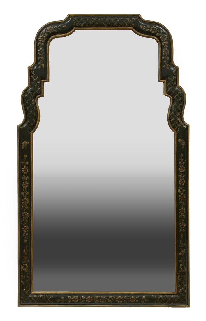 Chinoiserie Queen Anne-Style Mirror (1 of 1)