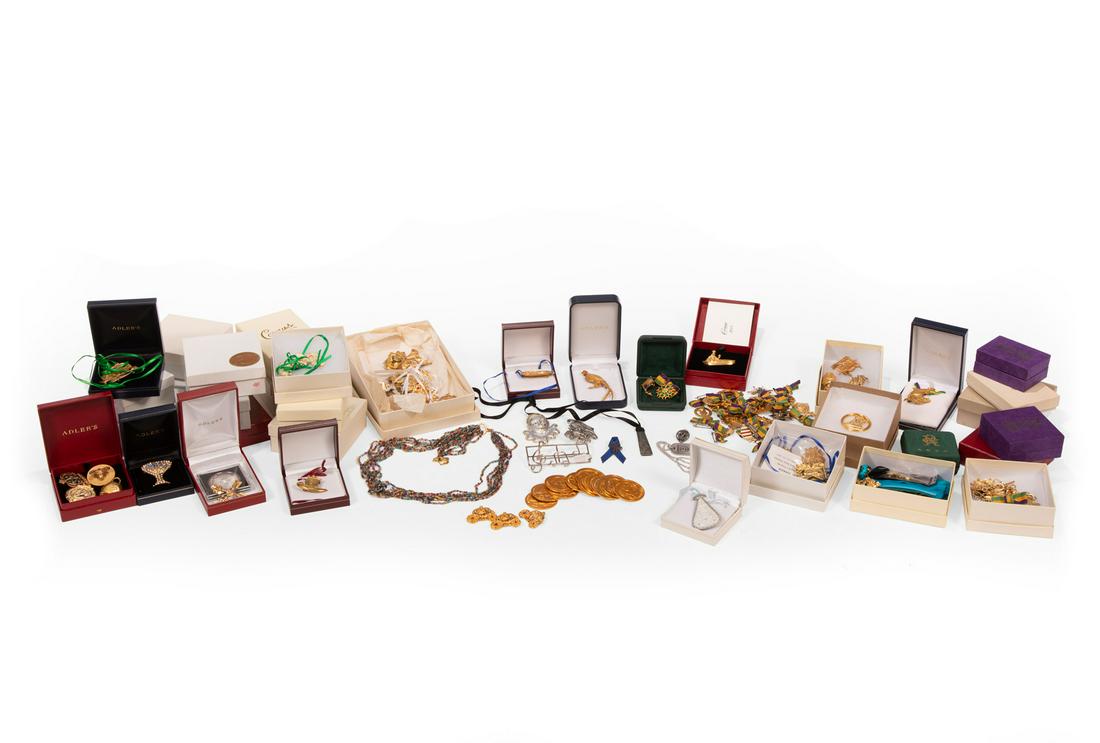 Collection of Mardi Gras Pins and Ducal Badges (1 of 4)