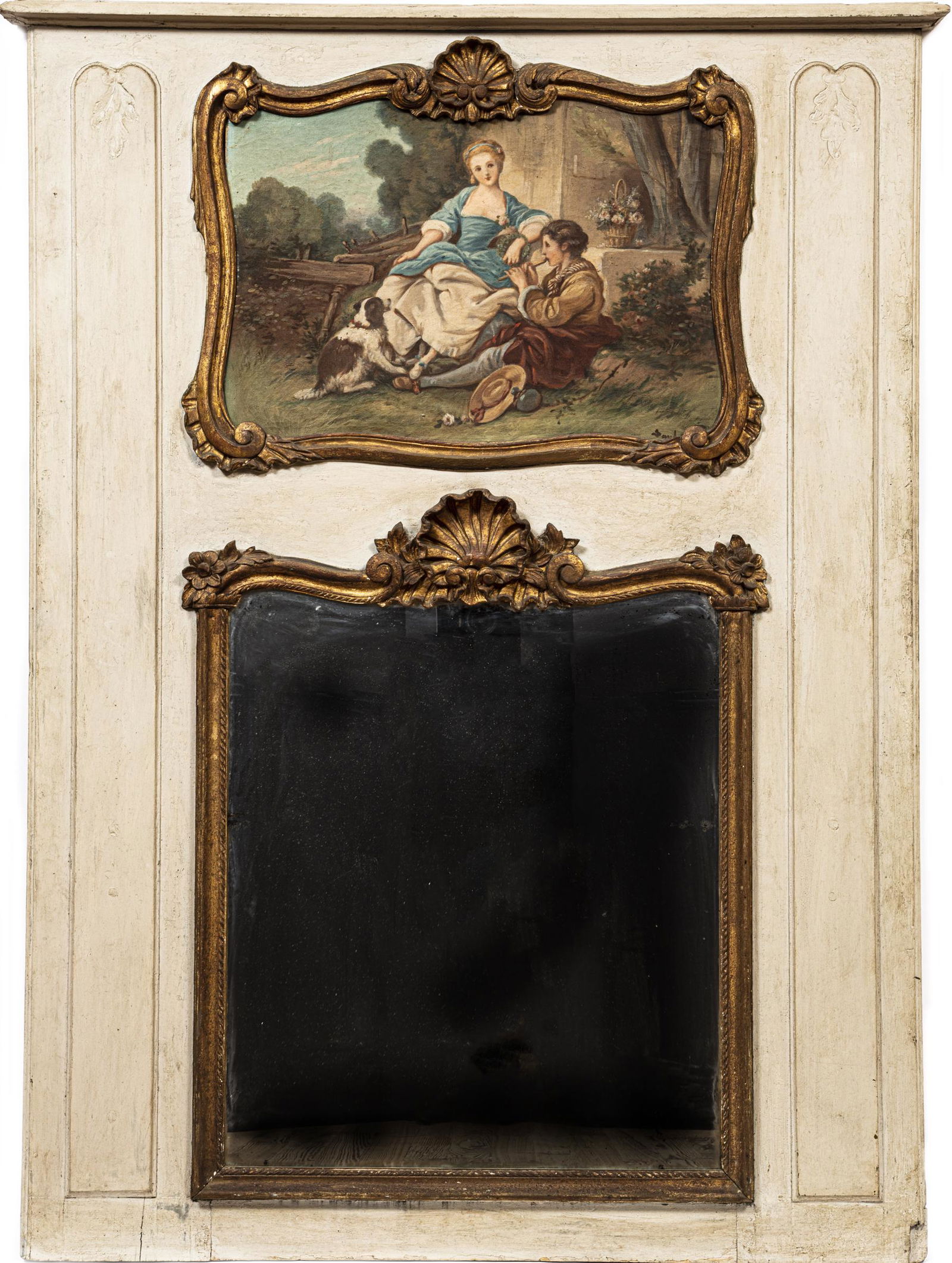 Louis XV-Style Truemeau Mirror (1 of 2)
