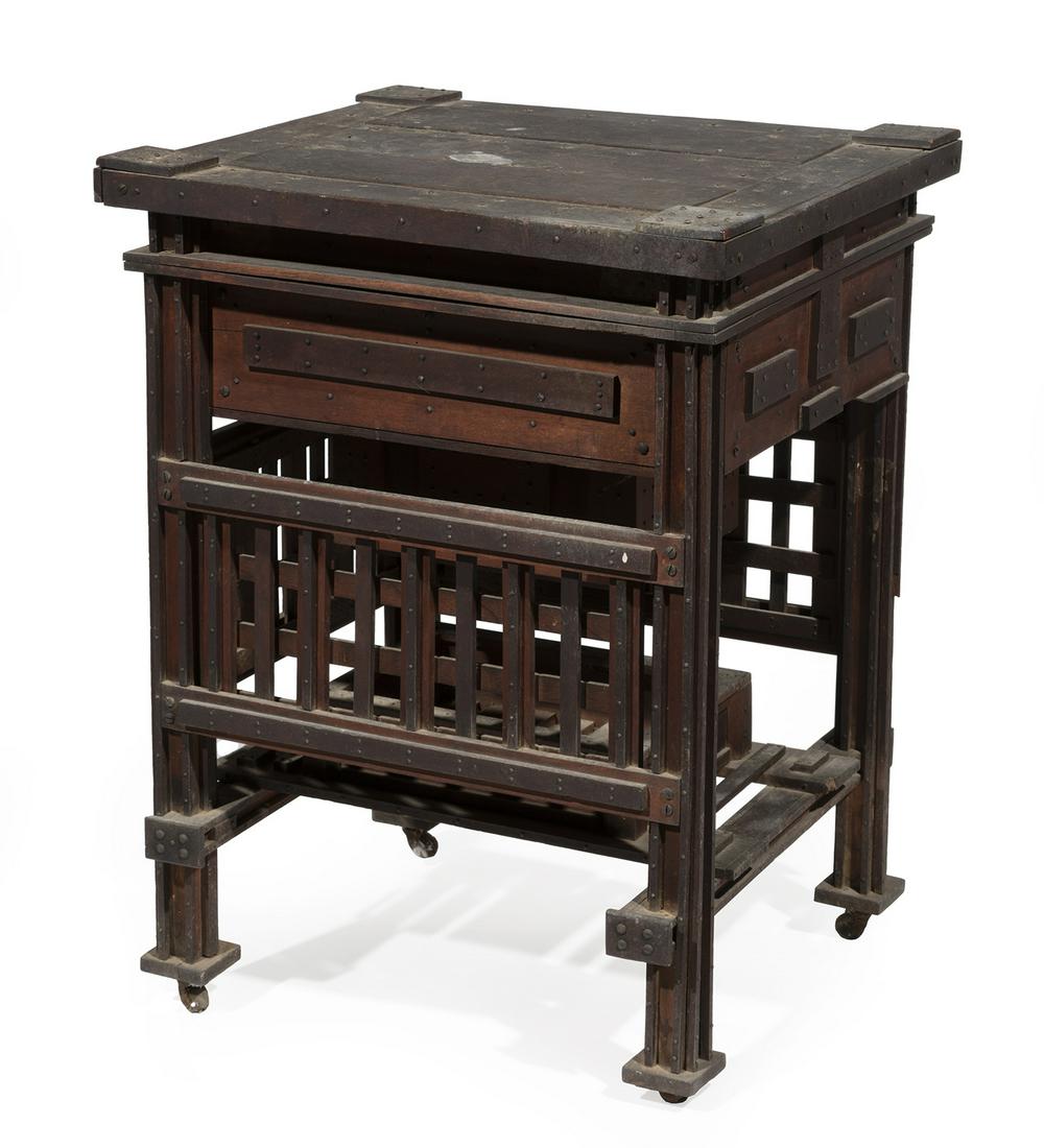 Mahogany Cigar Humidor, attr. William Woodward (1 of 4)