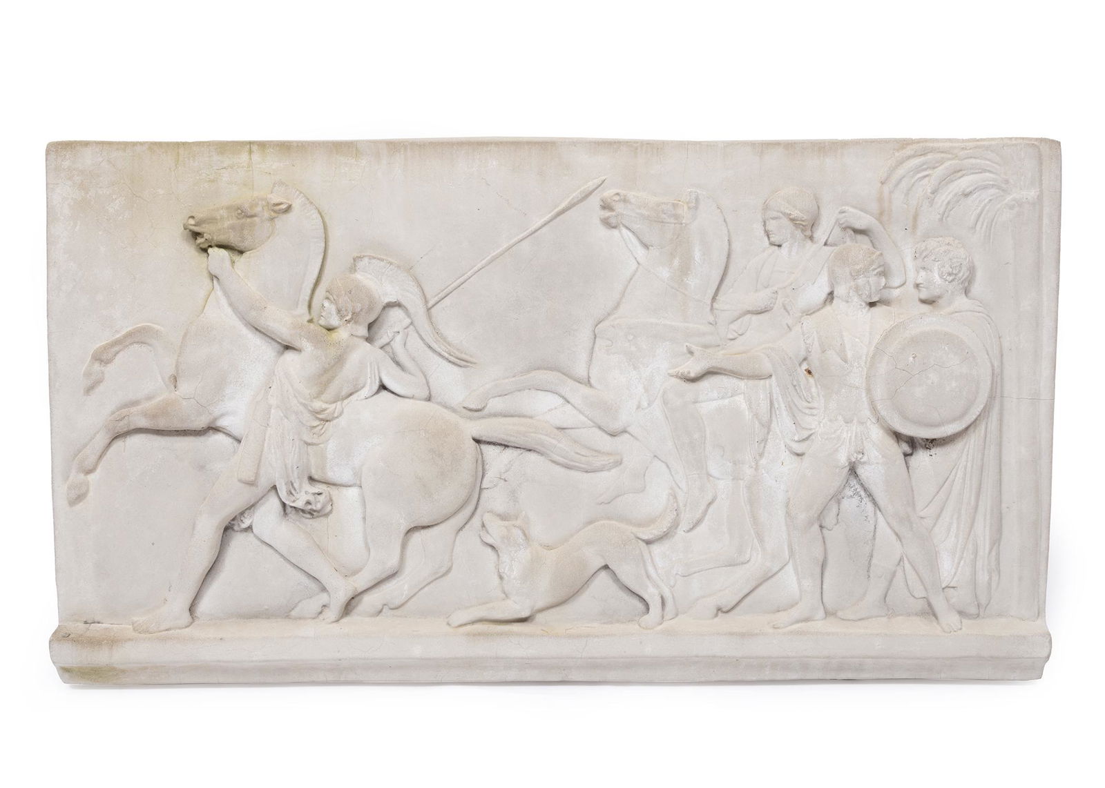 Continental Cast Stone Classical Relief Plaque (1 of 9)