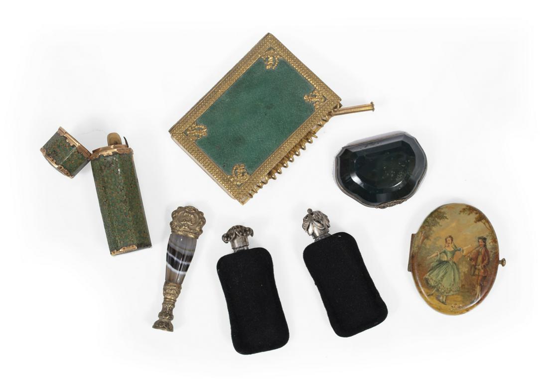 Seven Antique French Objets de Vertu (1 of 2)