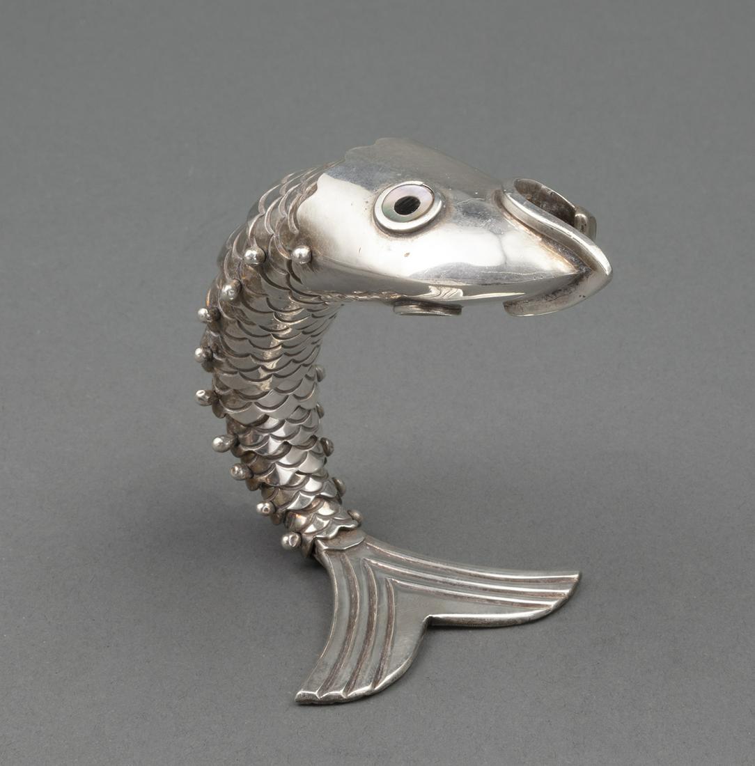 Emilia Castillo Sterling Fish-Form Bottle Opener (1 of 14)