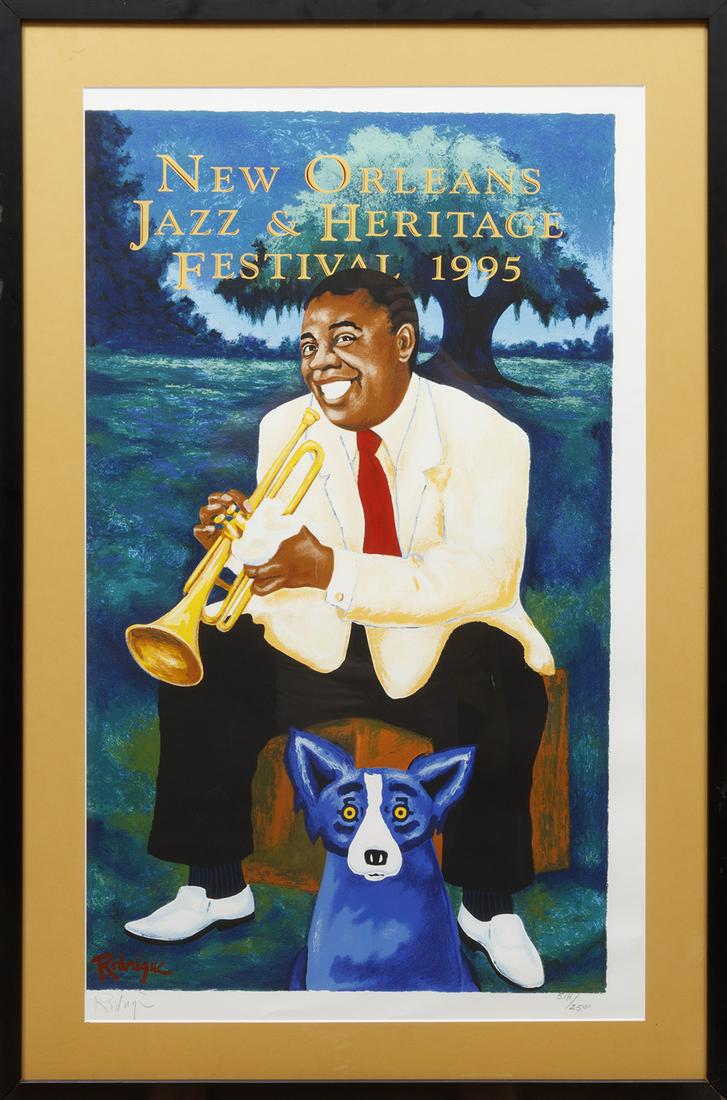George Rodrigue (American/Louisiana, 1944-2013) (1 of 4)