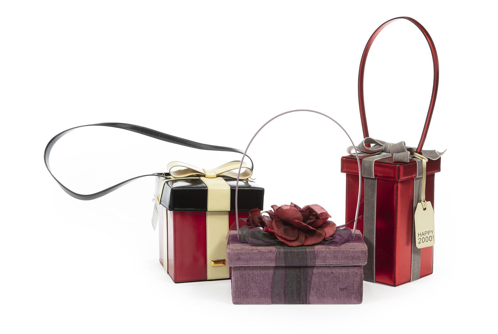 Three Moschino Millennium Gift Box Handbags (1 of 3)