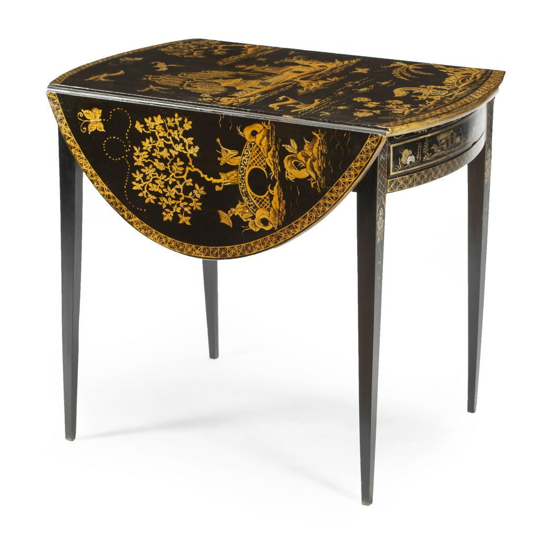 Georgian Chinoiserie Pembroke Table (1 of 5)