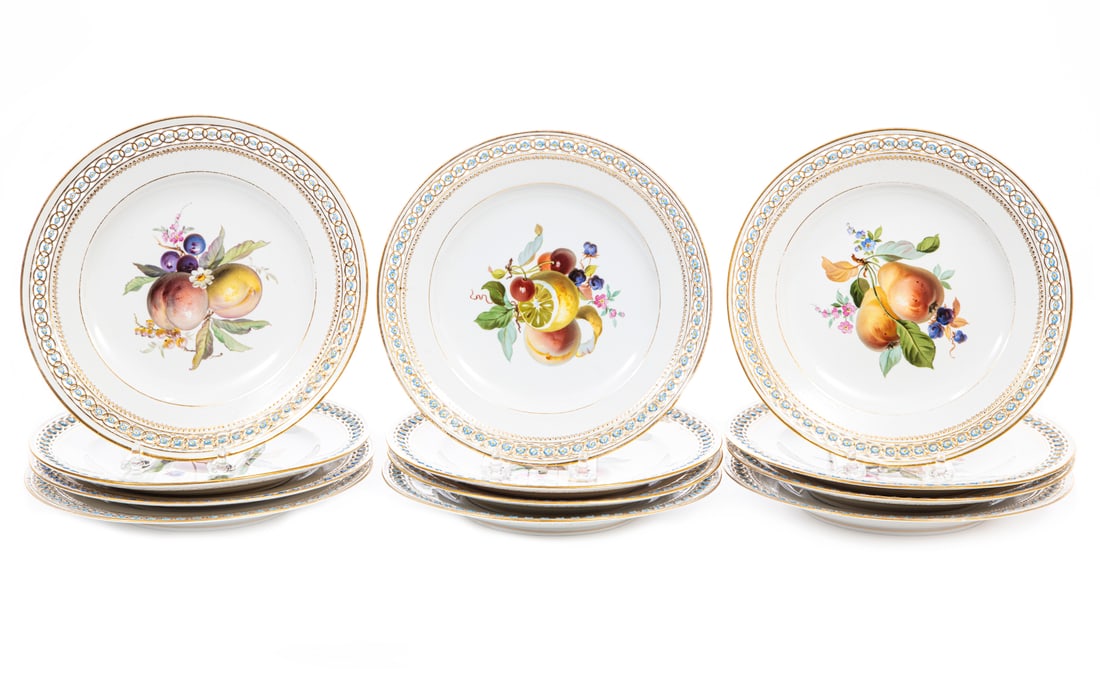 Meissen Porcelain Plates (1 of 2)