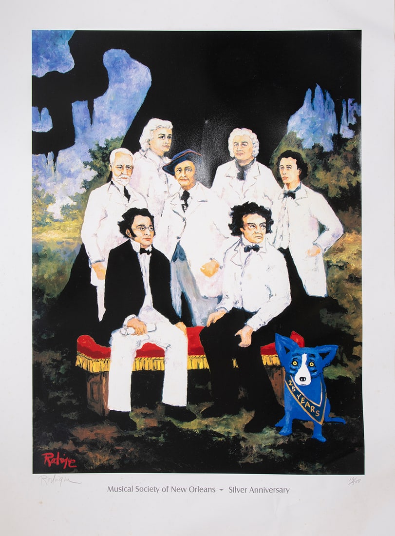 George Rodrigue (American/Louisiana, 1944-2013) (1 of 3)
