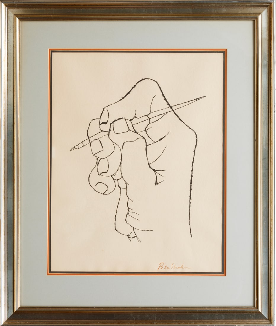 Ben Shahn (Lithuanian/New York, 1898-1969) (1 of 5)