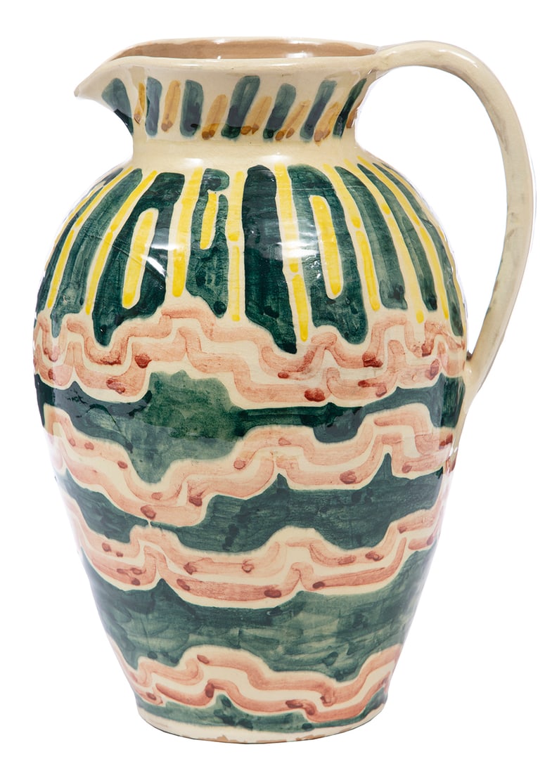 Shearwater Art Pottery Pitcher (1 of 4)