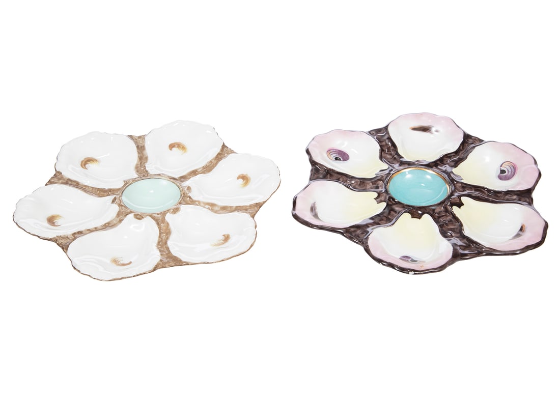 Haviland Limoges Porcelain Oyster Plates (1 of 3)