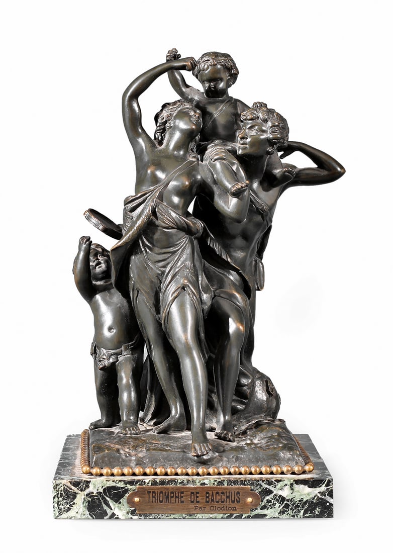 Bronze Group of Bacchic Revelers (1 of 4)