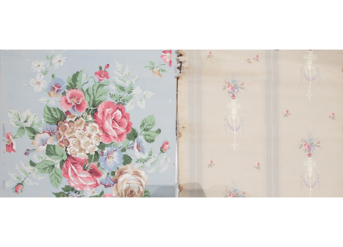 Eight Rolls of M.H. Birge & Sons Wallpaper (1 of 5)