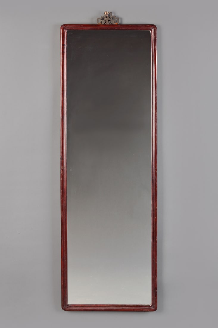 Chinese Hardwood Mirror (1 of 1)