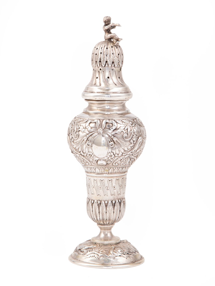 German .800 Silver Sugar Caster (1 of 2)