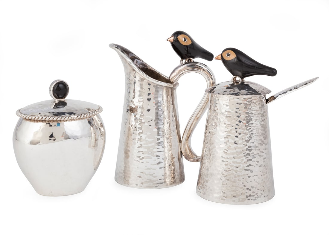 Emilia Castillo "Blackbird" Silverplate Items (1 of 2)