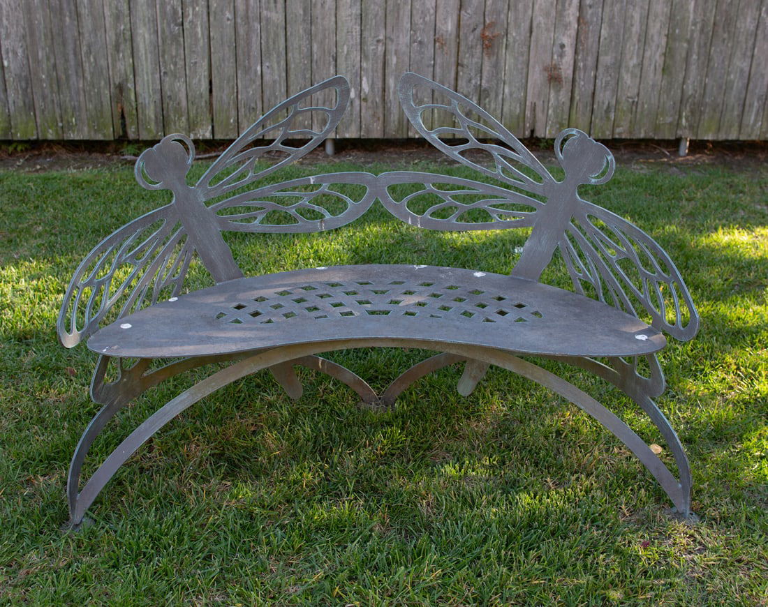Cricket Forge Steel "Dragonfly" Bench (1 of 5)