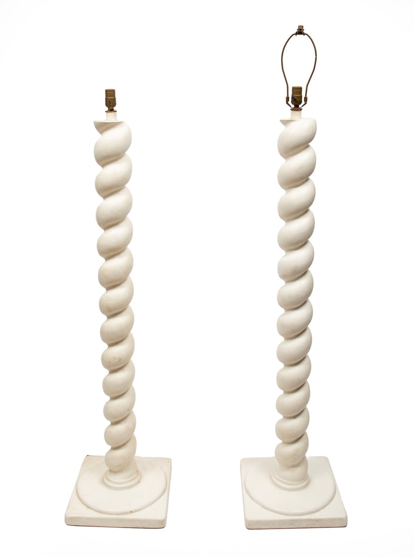 Mimi London Painted Plaster Floor Lamps (1 of 1)